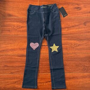 Vigoss Heart Star Blue Girl’s Leggings 6x